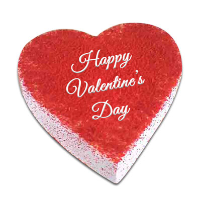 "Heart shape Red Velvet cake - 1kg - Click here to View more details about this Product